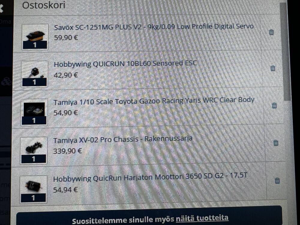 Pitää laittaa taas kirpputoria pystyyn..