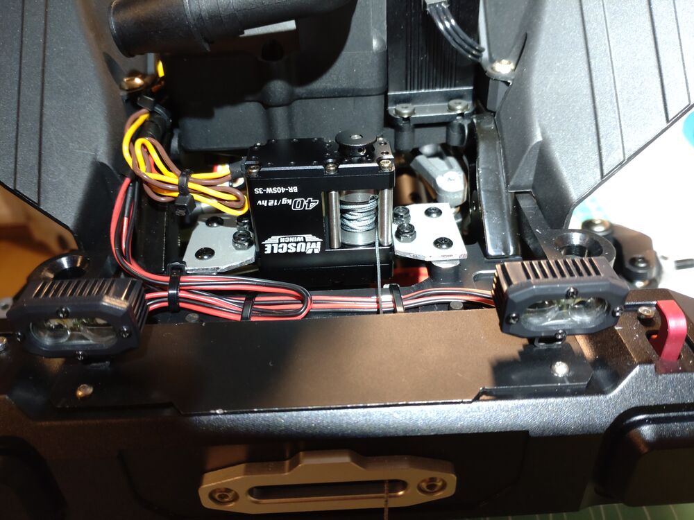 Muscle winch 40 kg free spool
