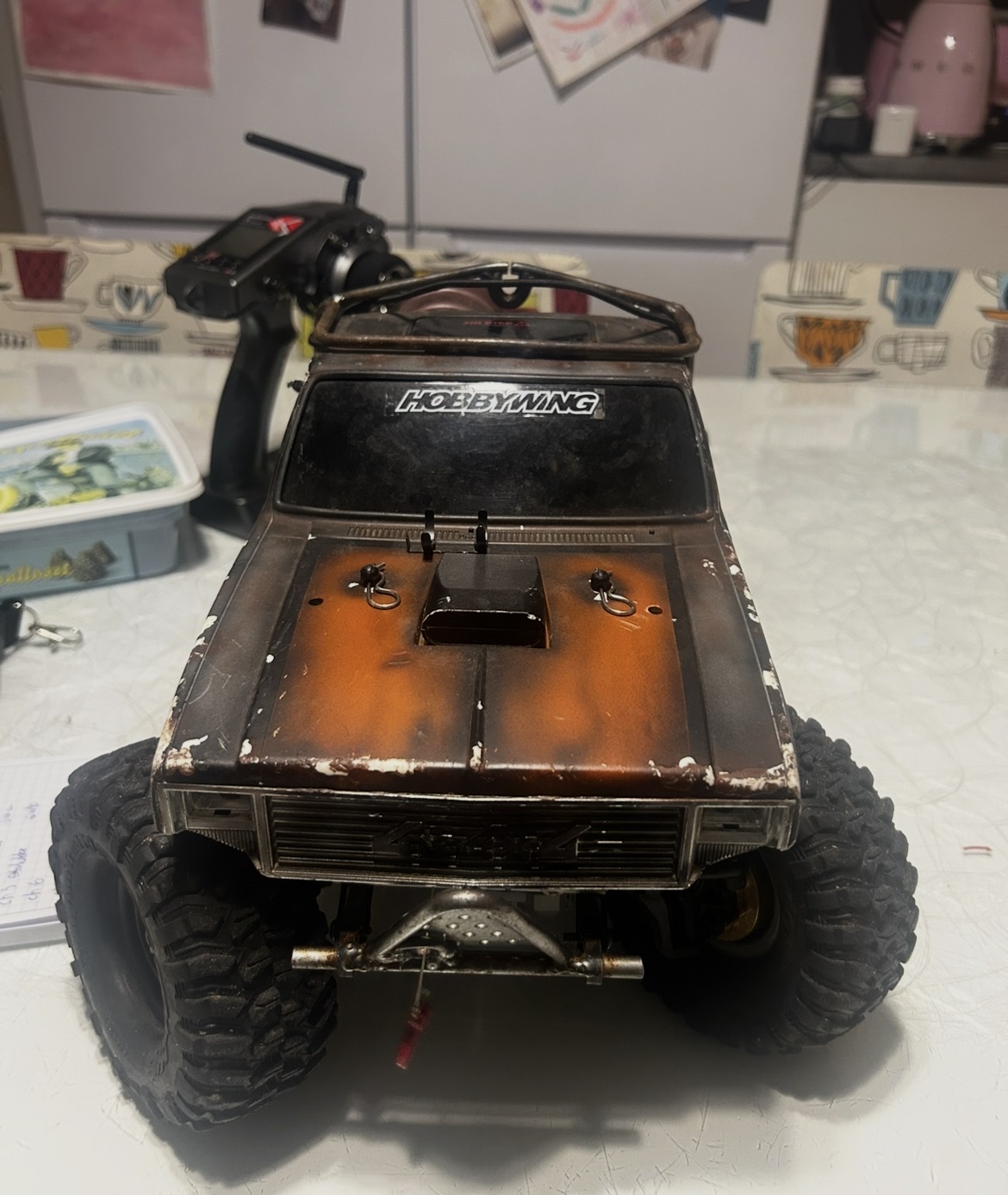 Trx4 (menossa leikkauspöydälle ja esikuvaksi tulee Orvaston Cherokee)
