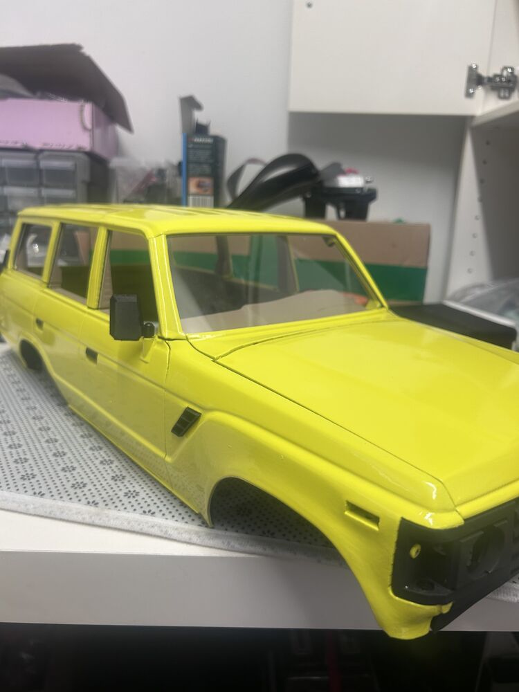 Hj60, 3D tulostettu ja nyt työn alla. Tavoite saada valmiiksi kevään ruskoon jos se järjestetään.