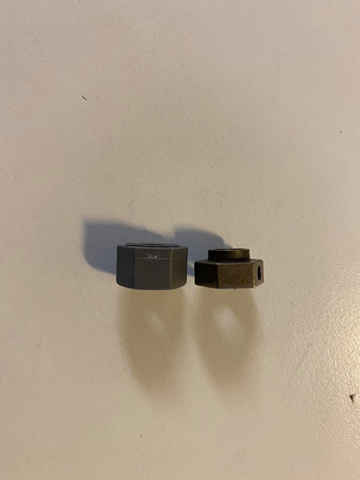 Vakiohexi versus 10mm leveä
